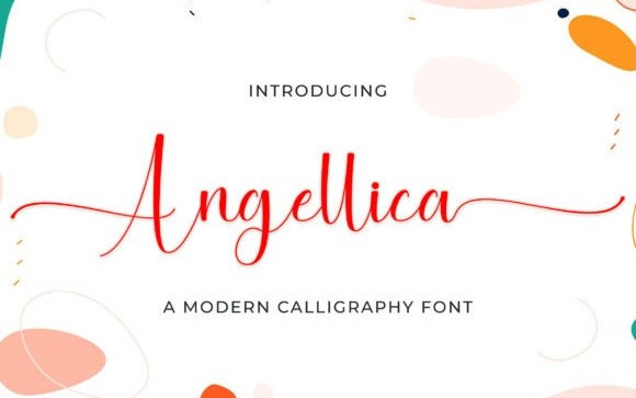 Angellica Script Font