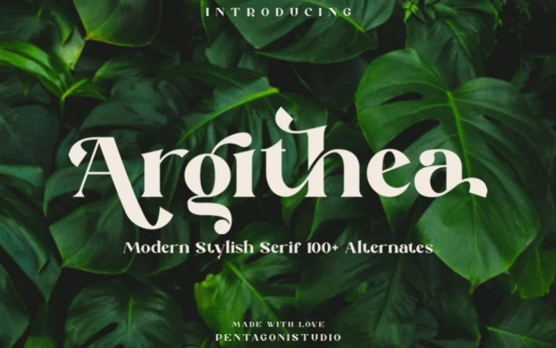 Argithea Serif Font