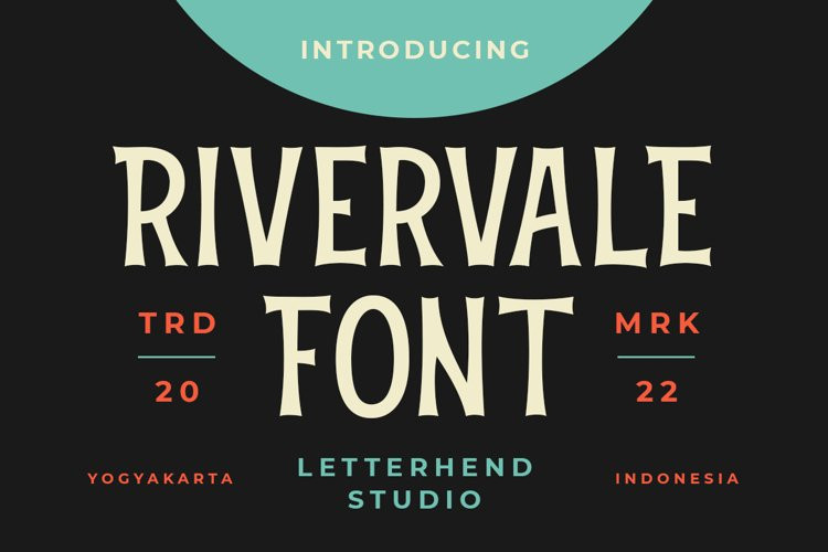 Rivervale Display Font