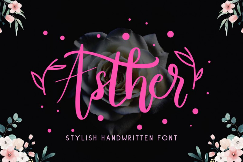 Asther Handwritten Font