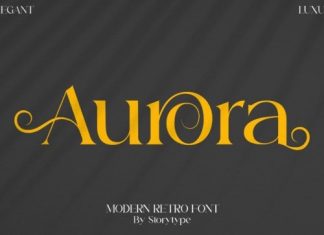 Aurora Serif Font