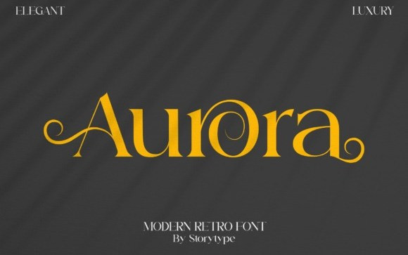 Aurora Serif Font