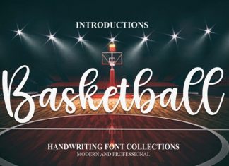 Basketball Script Font