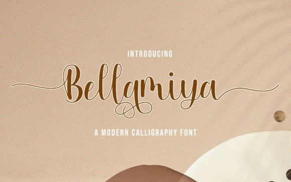 Bellamiya Script Font