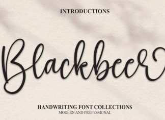Blackbeer Script Font