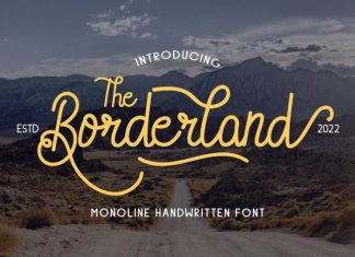Borderland Handwritten Font