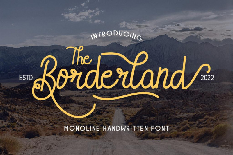 Borderland Handwritten Font