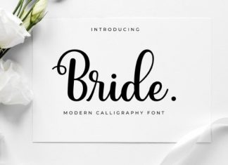 Bride Script Font