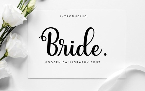 Bride Script Font