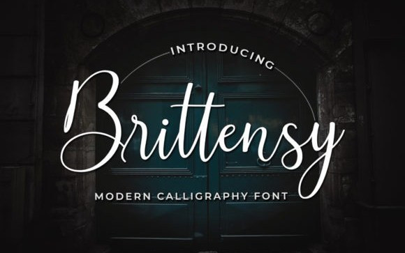 Brittensy Script Font