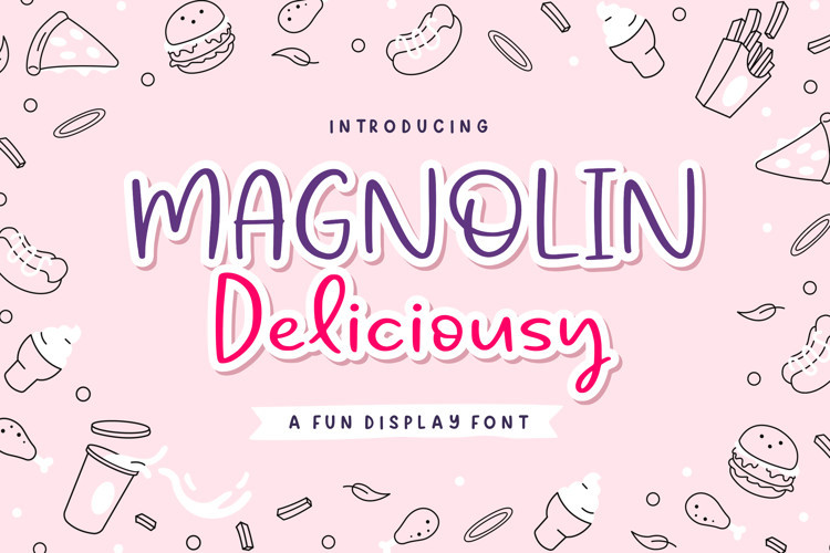 Magnolin Deliciousy Display Font