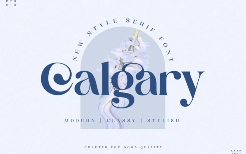 Calgary Serif Font