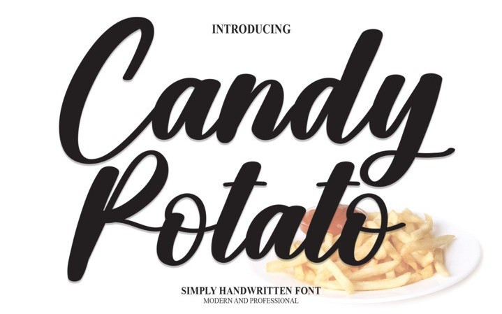 Candy Potato Script Font