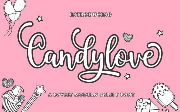 Candylove Calligraphy Font