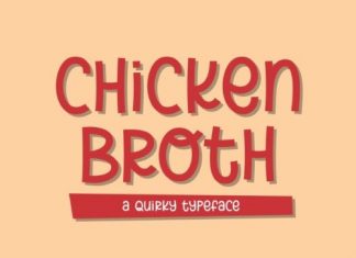 Chicken Broth Display Font