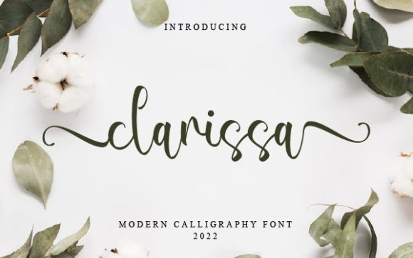 Clarissa Calligraphy Font