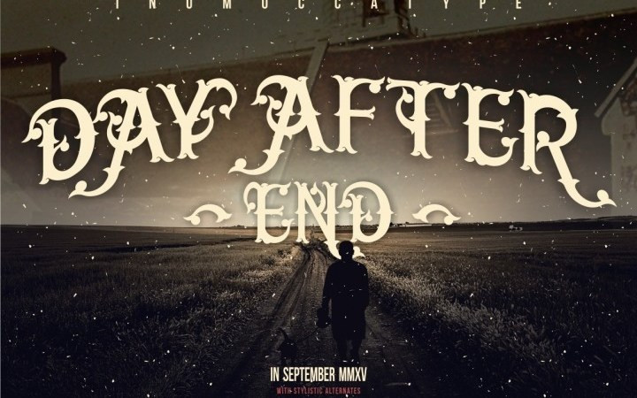 Day After End Display Font