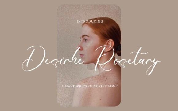 Desirhe Rosetary Handwritten Font