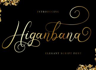 Higanbana Calligraphy Font