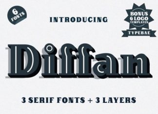 Diffan Display Font