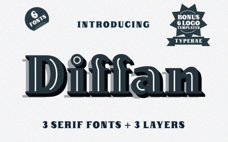 Diffan Display Font