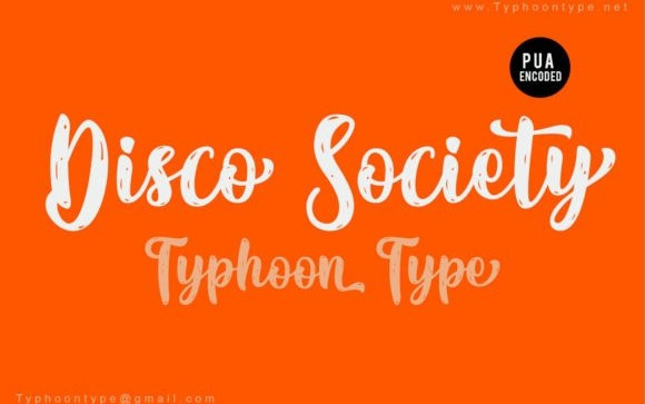 Disco Society Script Font