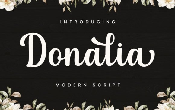 Donalia Calligraphy Font