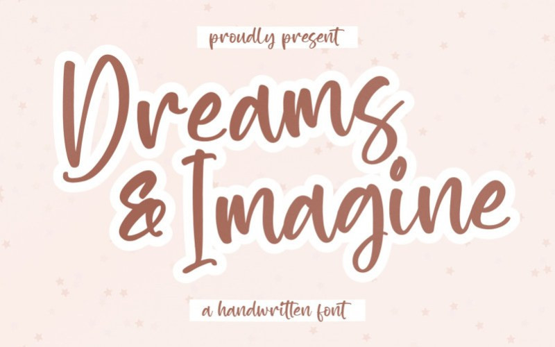 Dreams & Imagine Script Font