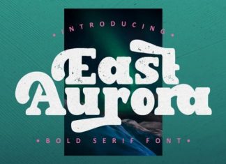 East Aurora Display Font