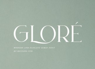 Gloré Serif Font