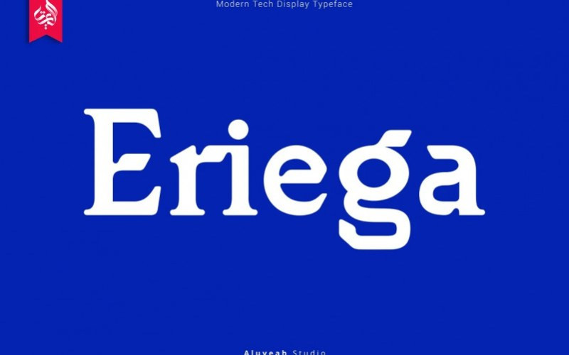 Eriega Serif Font
