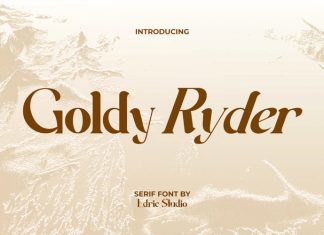 Goldy Ryder Serif Font