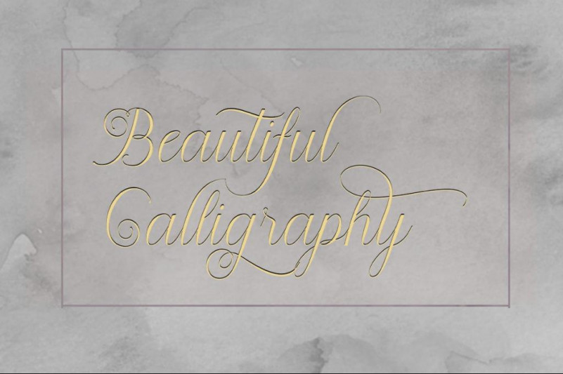 Fabulous Calligraphy Typeface