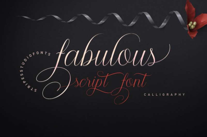 Fabulous Calligraphy Typeface