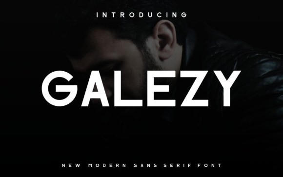 Galezy Sans Serif Font