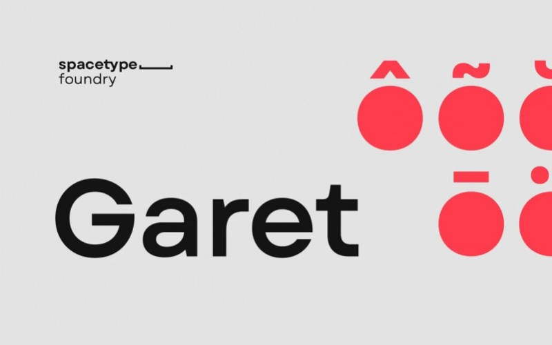 Garet Sans Serif Font