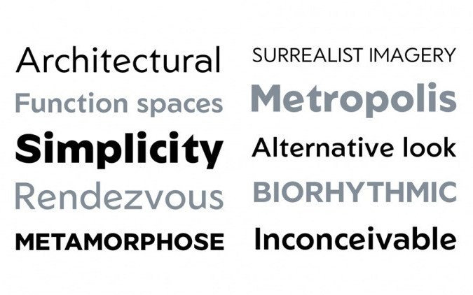 Geom Sans Serif Font