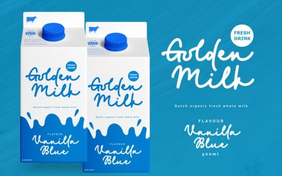 Golden Blast Script Font