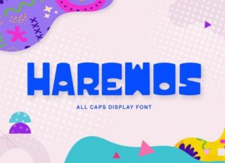 HAREWOS Display Font