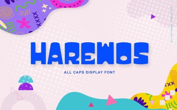 HAREWOS Display Font