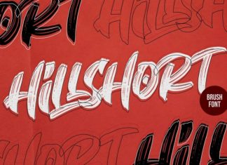 Hillshort Brush Font
