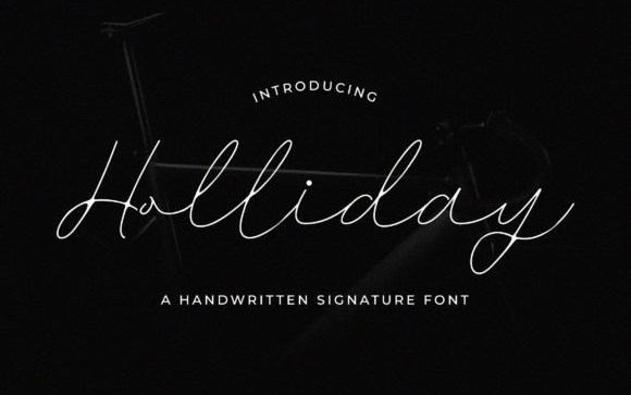 Holliday Handwritten Font