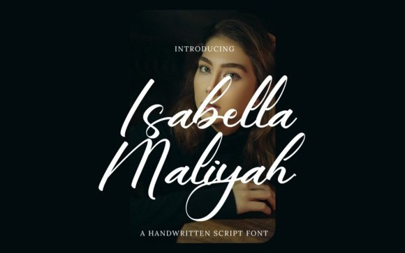 Isabella Maliyah Script Font