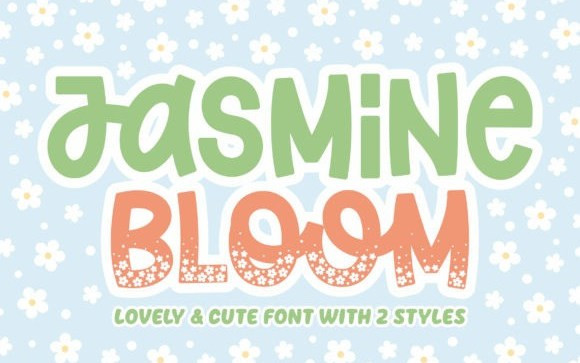 Jasmine Bloom Display Font