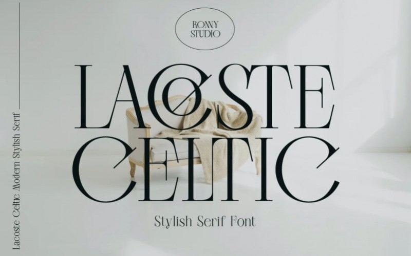 Lacoste Celtic Serif Font