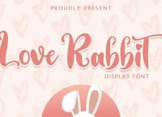 Love Rabbit Script Font