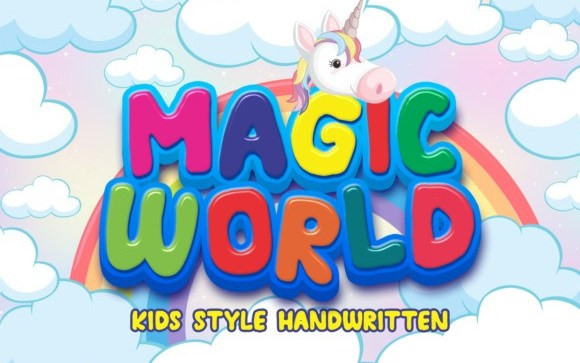 Magic World Display Font