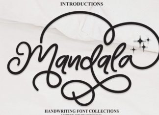 Mandala Handwritten Font