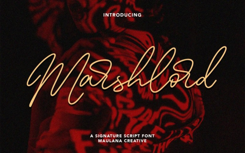 Marshlord Handwritten Font