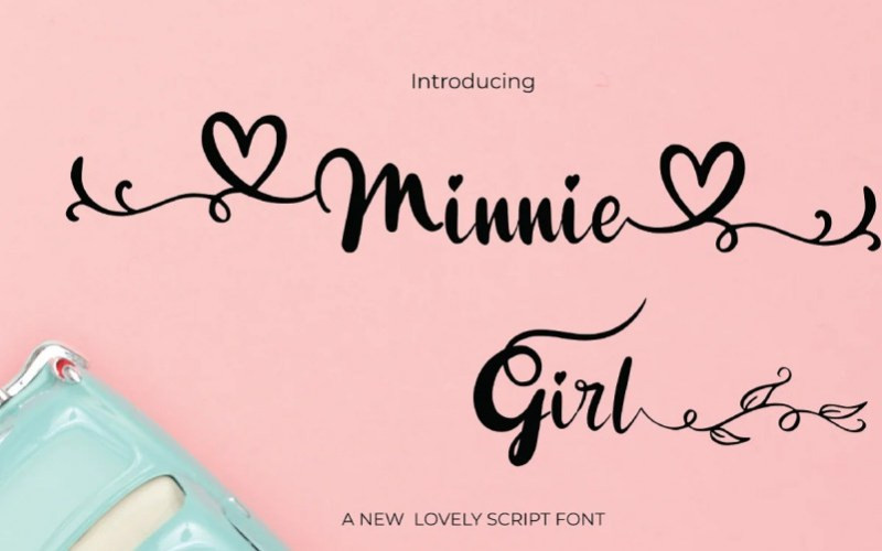 Minnie Script Font